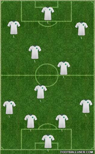 Saudi Arabia Formation 2011