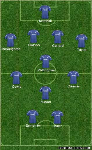 Cardiff City Formation 2011