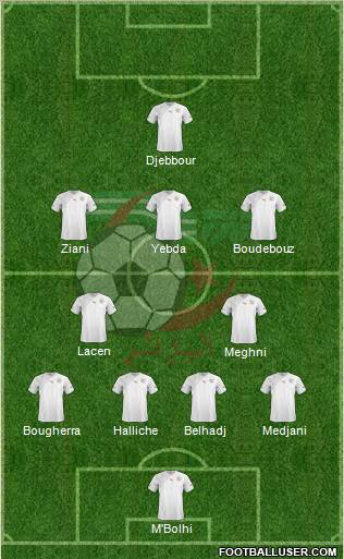 Algeria Formation 2011