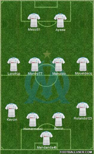 Olympique de Marseille Formation 2011