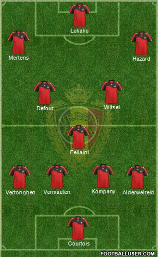 Belgium Formation 2011
