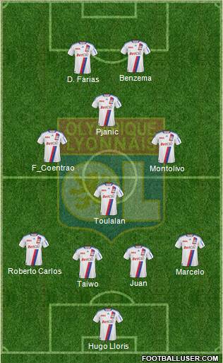 Olympique Lyonnais Formation 2011