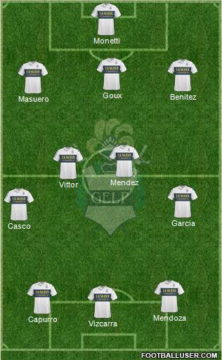 Gimnasia y Esgrima de La Plata Formation 2011