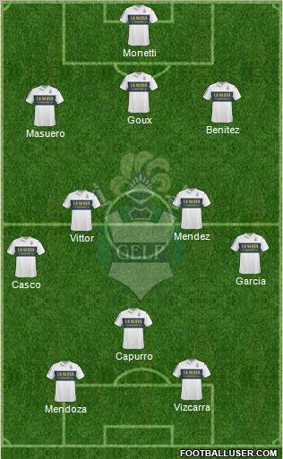 Gimnasia y Esgrima de La Plata Formation 2011