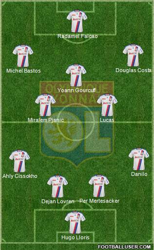 Olympique Lyonnais Formation 2011