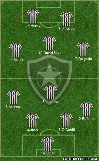 Botafogo FR Formation 2011