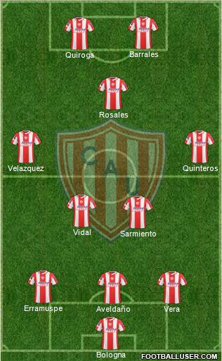 Unión de Santa Fe Formation 2011