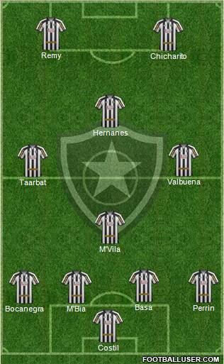Botafogo FR Formation 2011