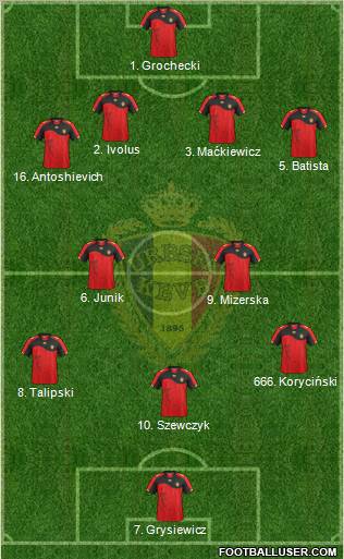 Belgium Formation 2011