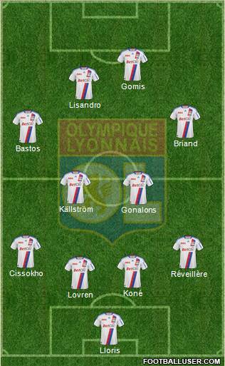 Olympique Lyonnais Formation 2011