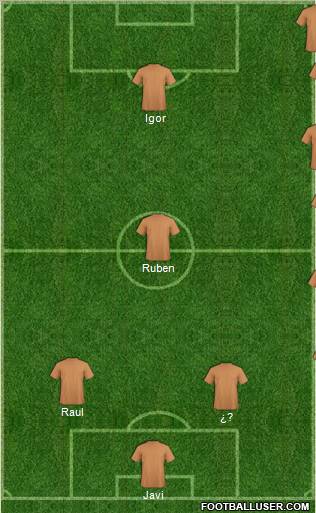 Pro Evolution Soccer Team Formation 2011