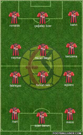 Eskisehirspor Formation 2011