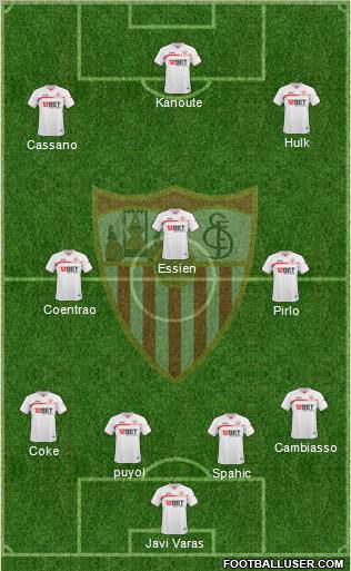 Sevilla F.C., S.A.D. Formation 2011