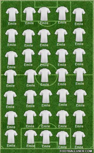 Champions League Team Formation 2011