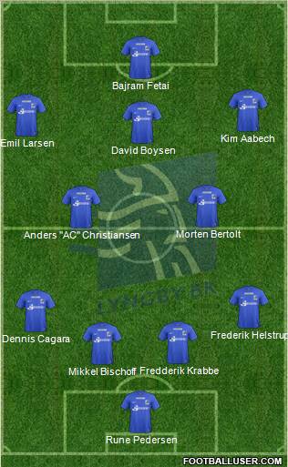 Lyngby Boldklub af 1921 Formation 2011