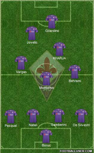 Fiorentina Formation 2011