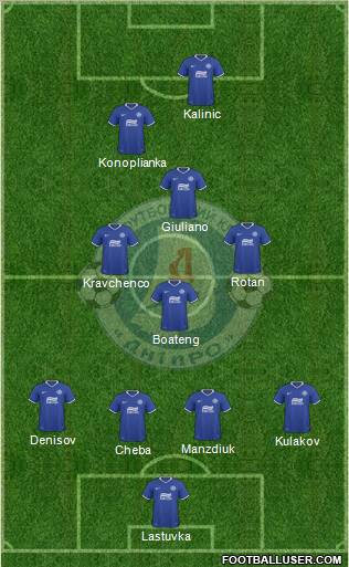 Dnipro Dnipropetrovsk Formation 2011