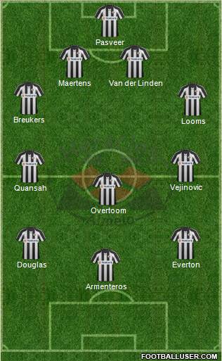 Heracles Almelo Formation 2011