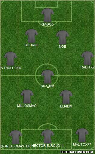 Pro Evolution Soccer Team Formation 2011