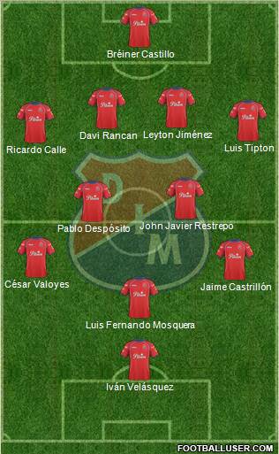 CD Independiente Medellín Formation 2011