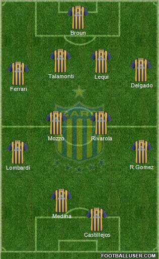 Rosario Central Formation 2011