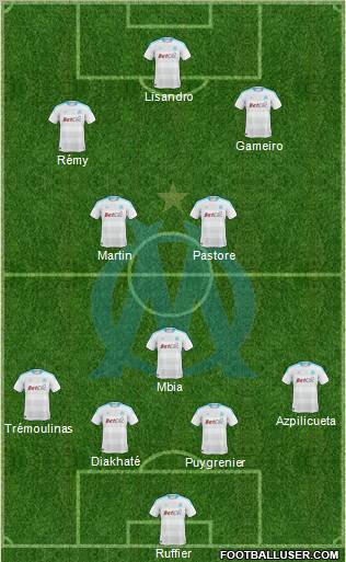 Olympique de Marseille Formation 2011