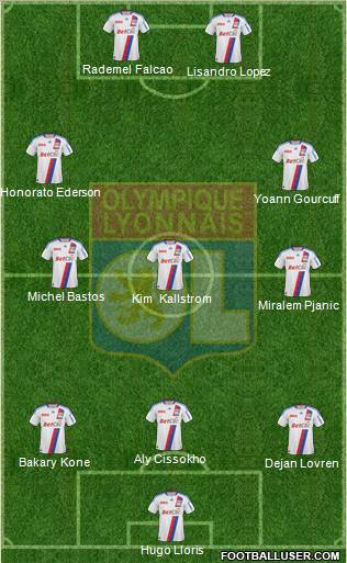 Olympique Lyonnais Formation 2011