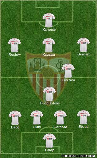 Sevilla F.C., S.A.D. Formation 2011