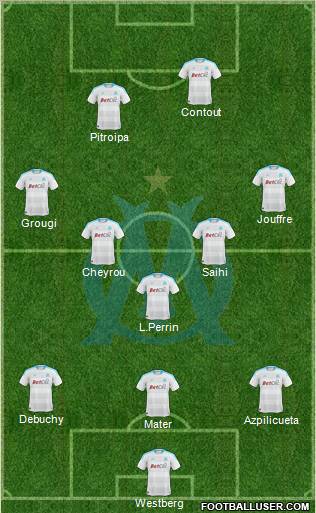 Olympique de Marseille Formation 2011