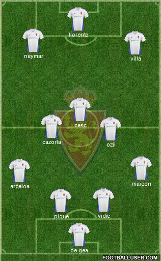 R. Zaragoza S.A.D. Formation 2011