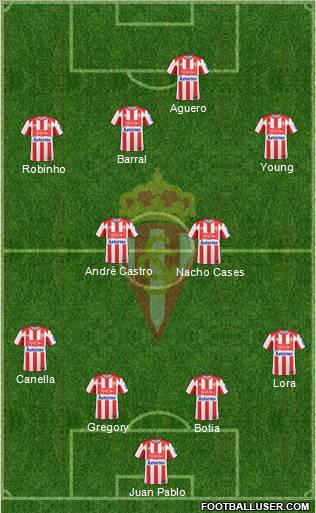 Real Sporting S.A.D. Formation 2011