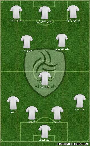 Al-Shabab (KSA) Formation 2011