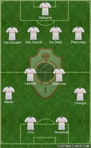 R Antwerp FC Formation 2011