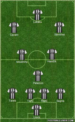Newcastle United Formation 2011