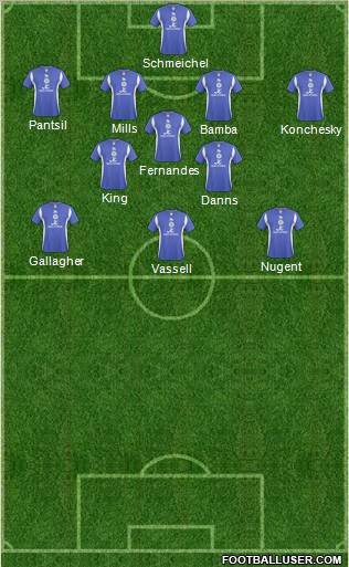 Leicester City Formation 2011