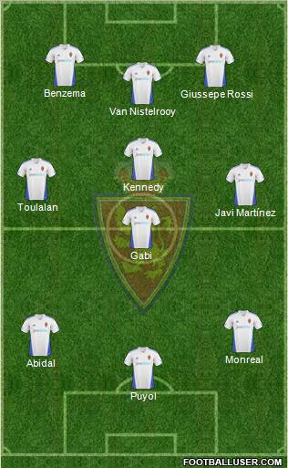 R. Zaragoza S.A.D. Formation 2011