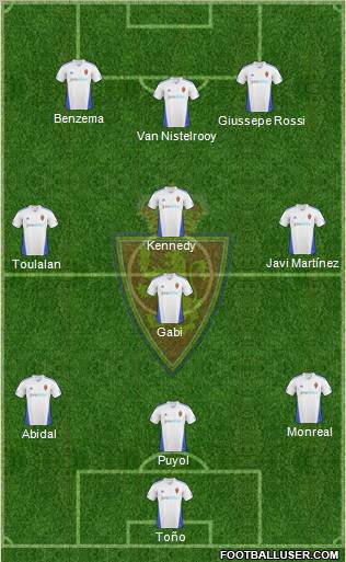R. Zaragoza S.A.D. Formation 2011