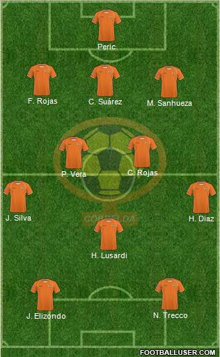CD Cobreloa S.A.D.P. Formation 2011