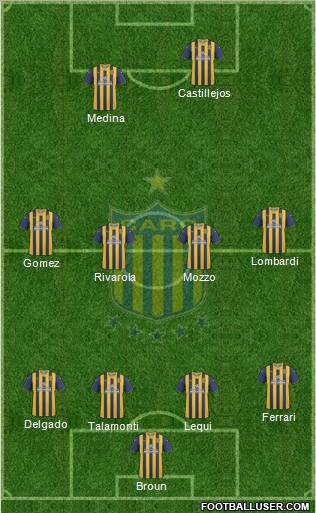 Rosario Central Formation 2011