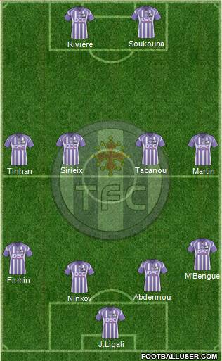 Toulouse Football Club Formation 2011
