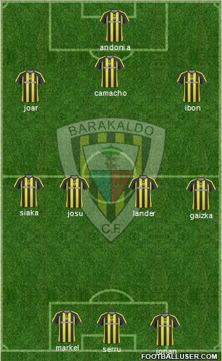 Barakaldo C.F. Formation 2011