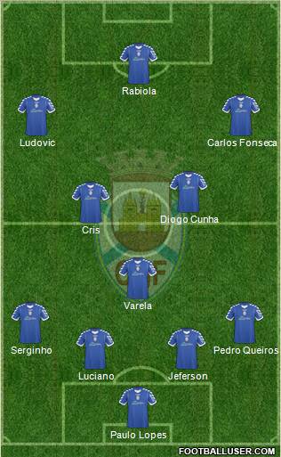 Clube Desportivo Feirense Formation 2011