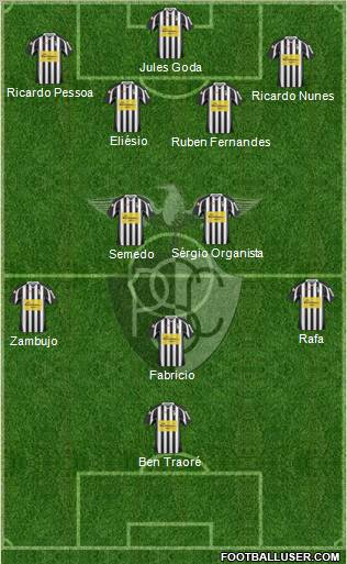 Portimonense Sporting Clube Formation 2011