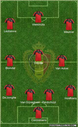 Belgium Formation 2011