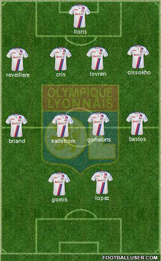 Olympique Lyonnais Formation 2011