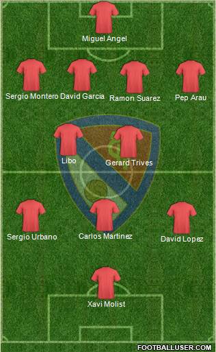 Terrassa F.C., S.A.D. Formation 2011