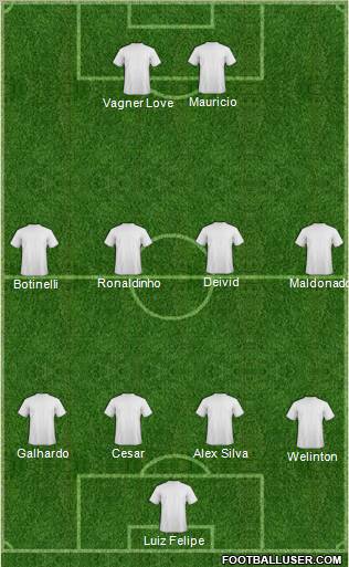 Flamengo EC de Arcoverde Formation 2011