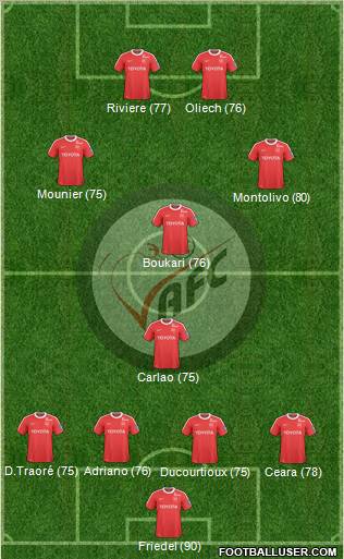 Valenciennes Football Club Formation 2011