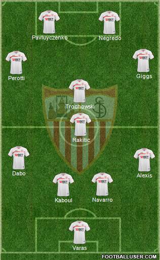 Sevilla F.C., S.A.D. Formation 2011