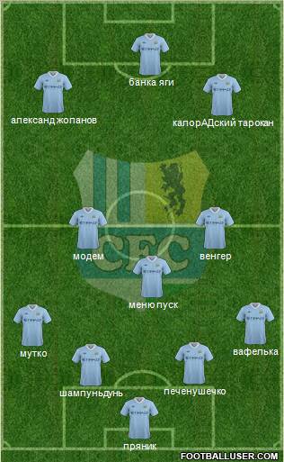 Chemnitzer FC Formation 2011